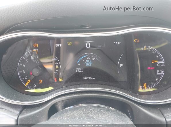 1C4RJFBG4LC302573 2020 JEEP GRAND CHEROKEE White Հետևի նստատեղերի տեսք