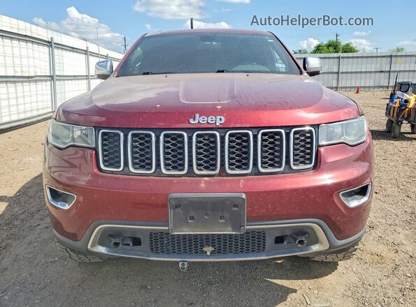 1C4RJFBG4LC374650 2020 JEEP GRAND Maroon Դիմացի տեսք