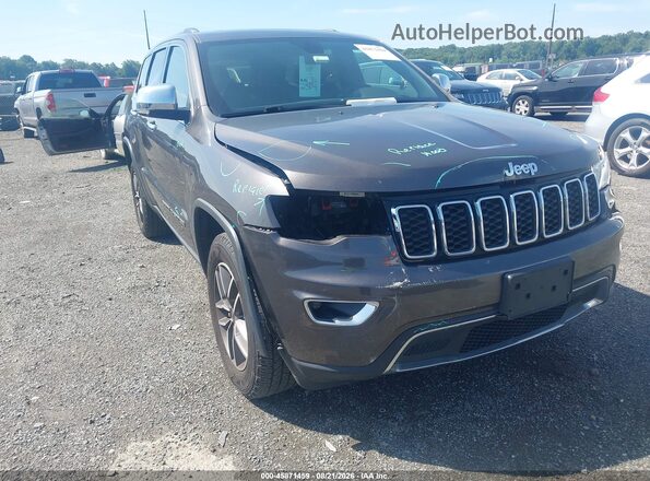 1C4RJFBG4MC542742 2021 JEEP GRAND CHEROKEE Серый Вид спереди