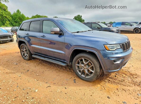 1C4RJFBG4MC670821 2021 JEEP GRAND Blue Front right