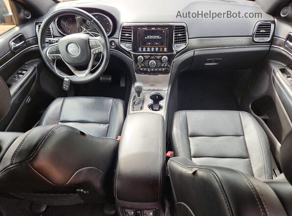 1C4RJFBG4MC670821 2021 JEEP GRAND Blue Dashboard view