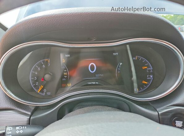 1C4RJFBG4MC670821 2021 JEEP GRAND Blue Instrument cluster view