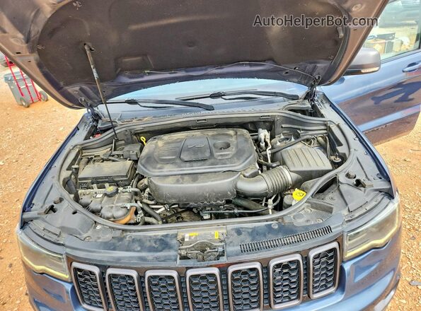 1C4RJFBG4MC670821 2021 JEEP GRAND Blue Engine compartment view
