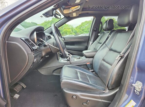 1C4RJFBG4MC670821 2021 JEEP GRAND Blue Front interior view
