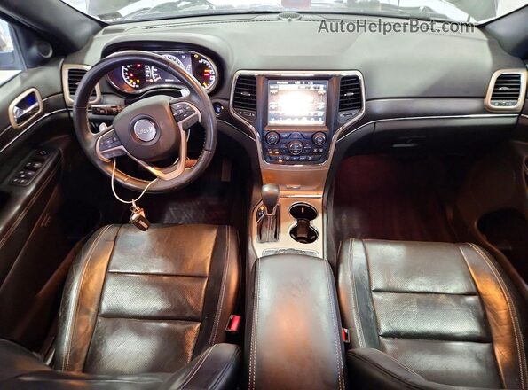 1C4RJFBG5GC337015 2016 JEEP GRAND Black Vista del salpicadero