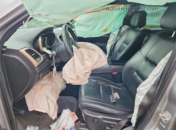 1C4RJFBG5HC615591 2017 JEEP GRAND Silver Front interior view