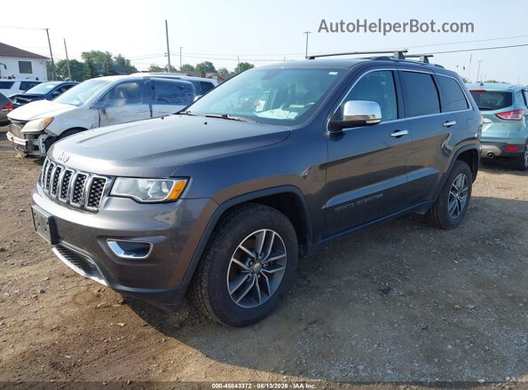 1C4RJFBG5HC695880 2017 JEEP GRAND CHEROKEE Gray წინა მარცხენა ხედი სამი მეოთხედიდან