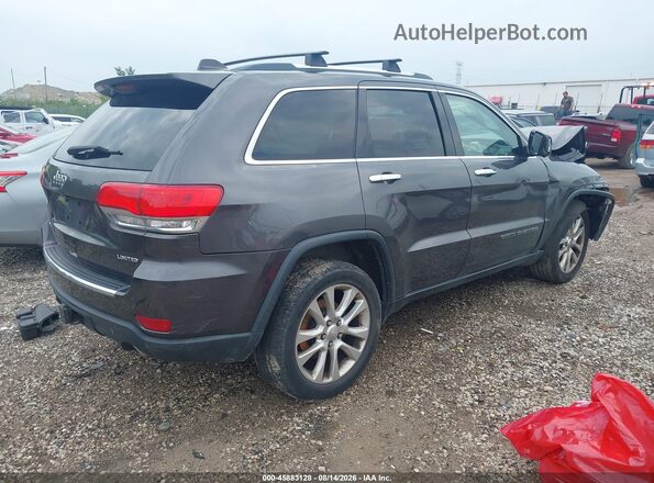 1C4RJFBG5HC728201 2017 JEEP GRAND CHEROKEE Gray Trasero derecho