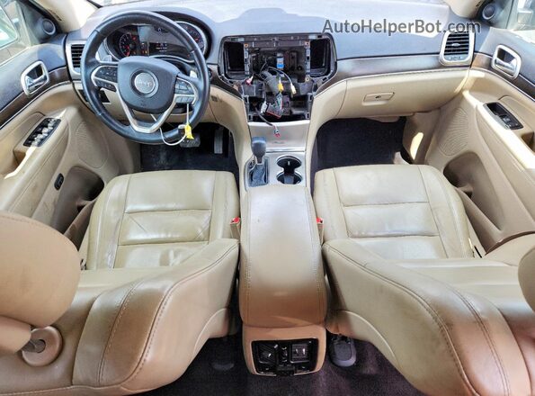 1C4RJFBG5HC754667 2017 JEEP GRAND Серый Вид панели приборов