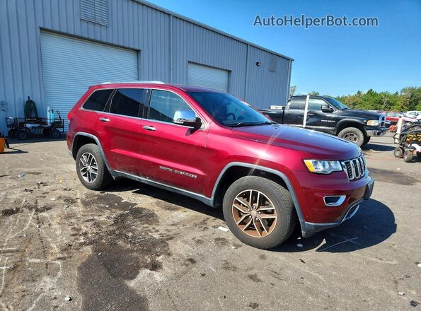 1C4RJFBG5HC863369 2017 JEEP GRAND Burgundy Vista interior delantera