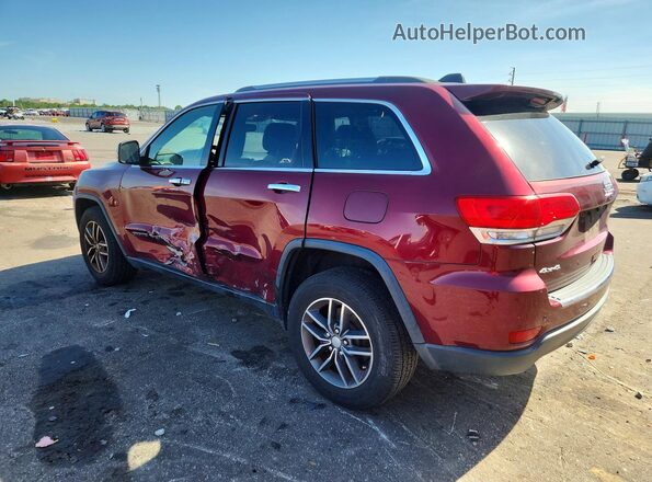 1C4RJFBG5HC863369 2017 JEEP GRAND Burgundy Delantero derecho