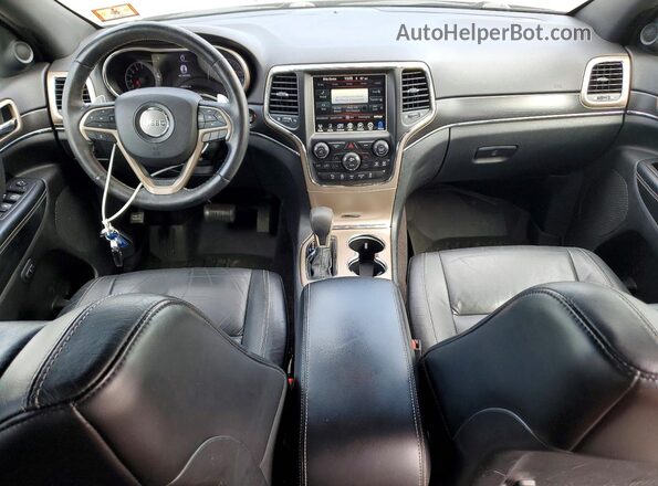 1C4RJFBG5HC863565 2017 JEEP GRAND Black Widok deski rozdzielczej
