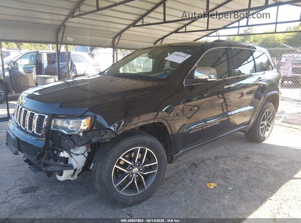 1C4RJFBG5HC864019 2017 JEEP GRAND CHEROKEE Черный Передняя левая четверть