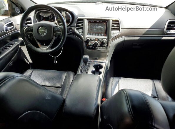 1C4RJFBG5JC256071 2018 JEEP GRAND Gray Вид панелі приладів
