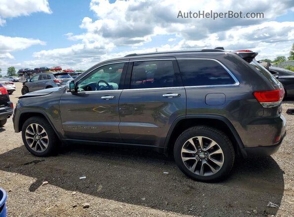 1C4RJFBG5JC256071 2018 JEEP GRAND Gray Задня ліва чверть