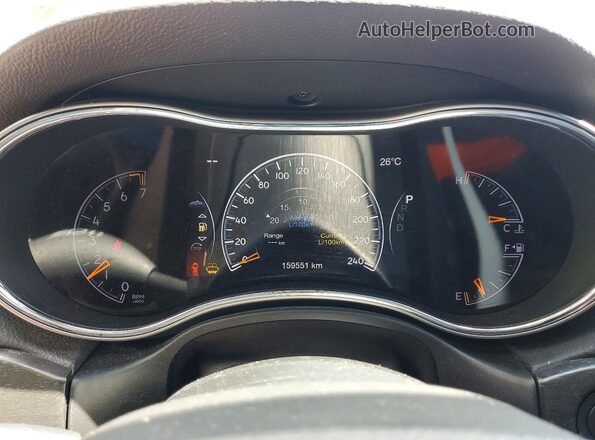 1C4RJFBG5JC256071 2018 JEEP GRAND Gray Вид щитка приладів