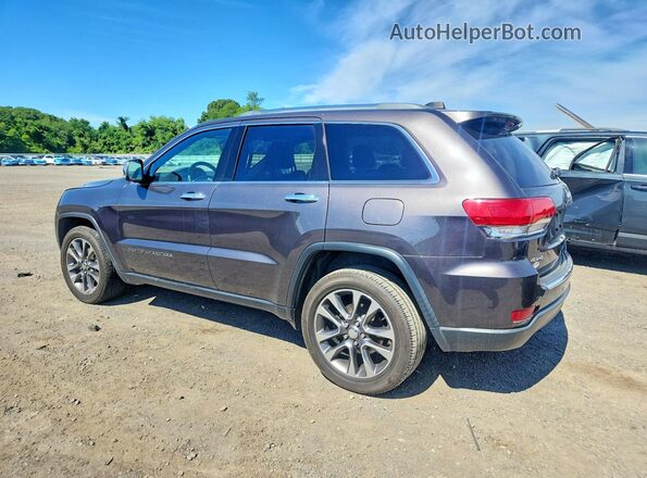 1C4RJFBG5JC365677 2018 JEEP GRAND Серый Задняя левая четверть