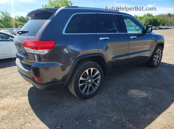 1C4RJFBG5JC365677 2018 JEEP GRAND Серый Задняя правая четверть