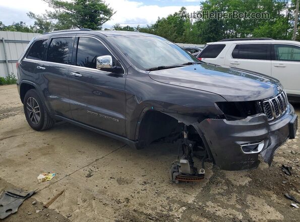 1C4RJFBG5JC433119 2018 JEEP GRAND Серый Передняя правая четверть