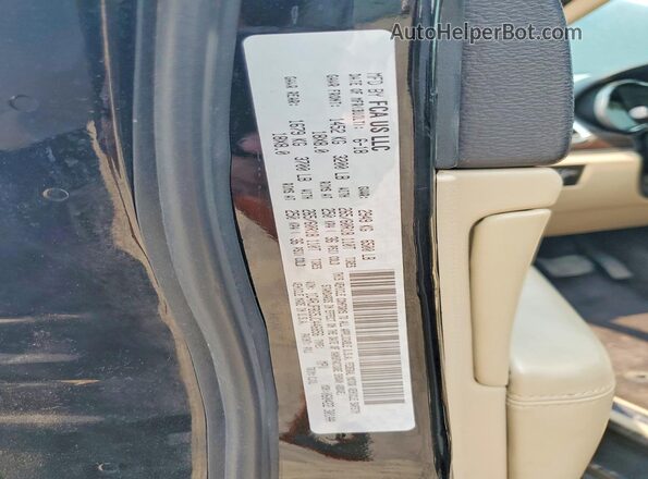 1C4RJFBG5JC446856 2018 JEEP GRAND Black VIN კოდის სტიკერის ხედი