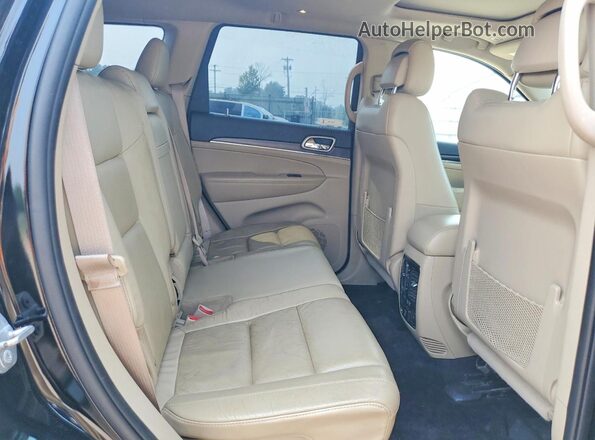 1C4RJFBG5JC446856 2018 JEEP GRAND Black უკანა სალონის ხედი