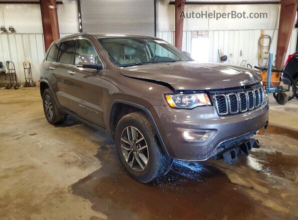 1C4RJFBG5KC594734 2019 JEEP GRAND Коричневый Передняя правая четверть