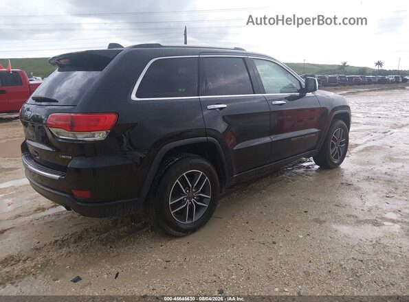 1C4RJFBG5KC713253 2019 JEEP GRAND CHEROKEE Черный Задняя правая четверть