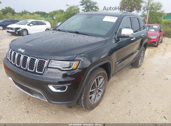 1C4RJFBG5KC713253 2019 JEEP GRAND CHEROKEE Черный Передняя левая четверть