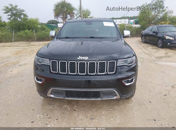 1C4RJFBG5KC713253 2019 JEEP GRAND CHEROKEE Черный Вид щитка приборов