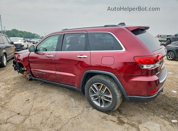 1C4RJFBG5LC224949 2020 JEEP GRAND Burgundy უკანა მარცხენა