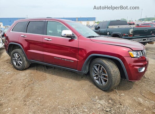 1C4RJFBG5LC224949 2020 JEEP GRAND Burgundy წინა მარჯვენა