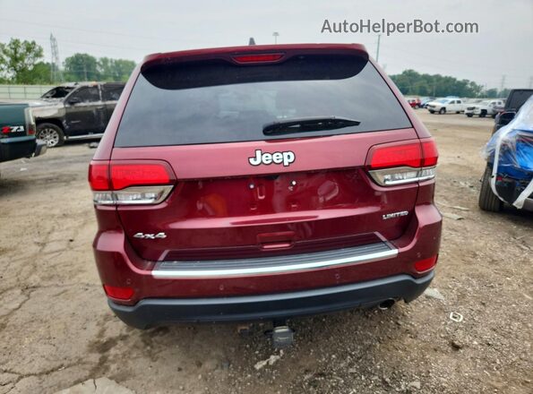 1C4RJFBG5LC224949 2020 JEEP GRAND Burgundy უკანა ხედი