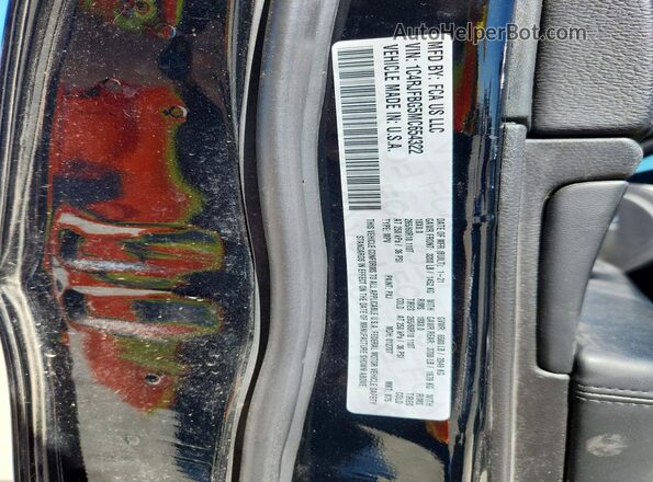 1C4RJFBG5MC654322 2021 JEEP GRAND Black VIN sticker view