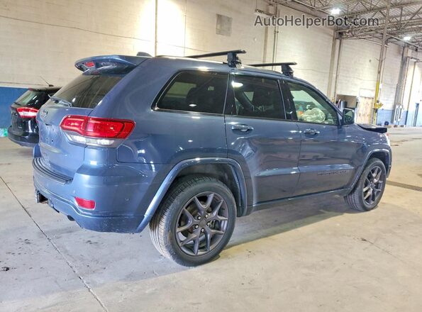 1C4RJFBG5MC654434 2021 JEEP GRAND Синий Задняя правая четверть