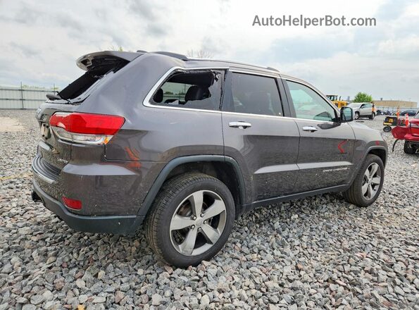 1C4RJFBG6GC355040 2016 JEEP GRAND Gray Задня права чверть