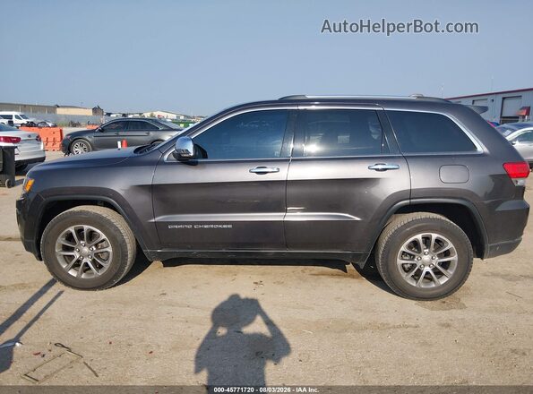 1C4RJFBG6GC385235 2016 JEEP GRAND CHEROKEE Gray Widok wnętrza 360 stopni
