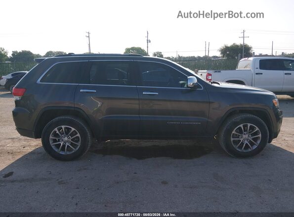 1C4RJFBG6GC385235 2016 JEEP GRAND CHEROKEE Gray Widok wnętrza z tyłu