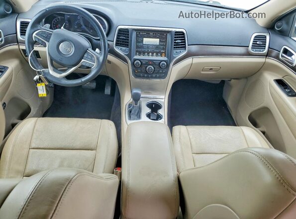 1C4RJFBG6HC604762 2017 JEEP GRAND White წინა პანელის ხედი