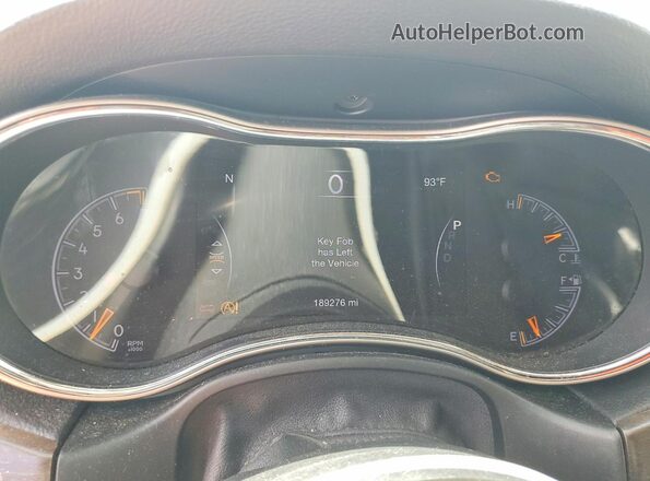 1C4RJFBG6HC684029 2017 JEEP GRAND Белый Вид щитка приборов