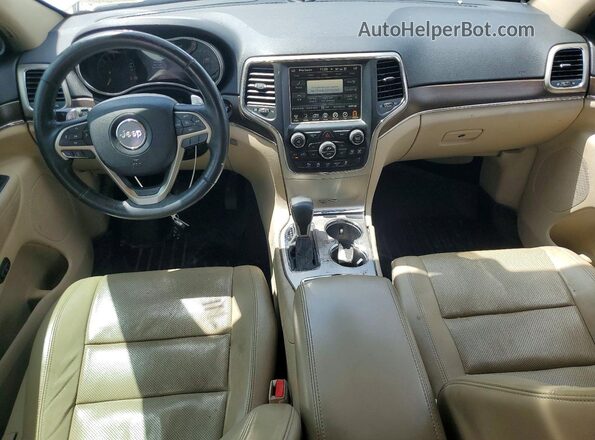 1C4RJFBG6HC684029 2017 JEEP GRAND Белый Вид панели приборов