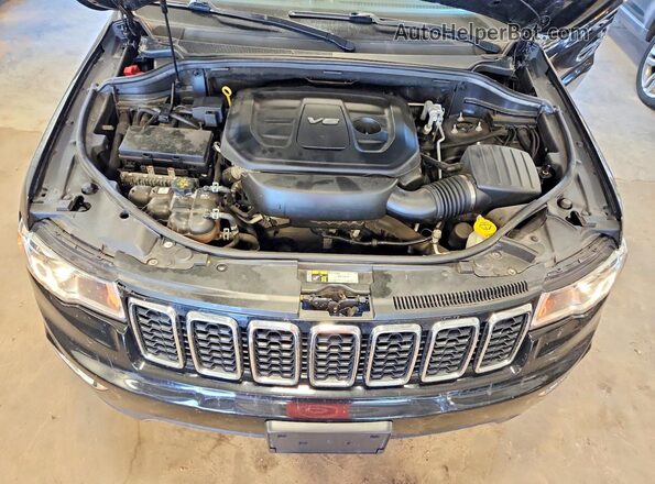 1C4RJFBG6HC787127 2017 JEEP GRAND Black Engine compartment view