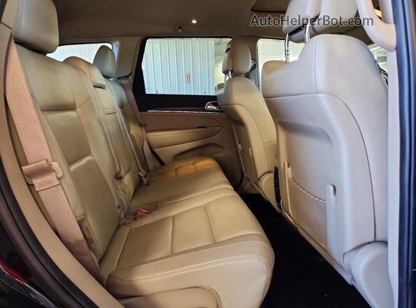 1C4RJFBG6HC787127 2017 JEEP GRAND Black Rear interior view