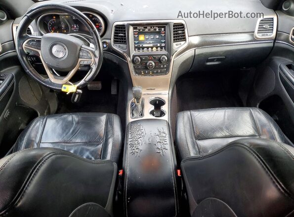 1C4RJFBG6HC844555 2017 JEEP GRAND Gray Widok deski rozdzielczej