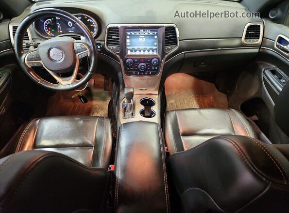 1C4RJFBG6HC853398 2017 JEEP GRAND Серый Вид панели приборов