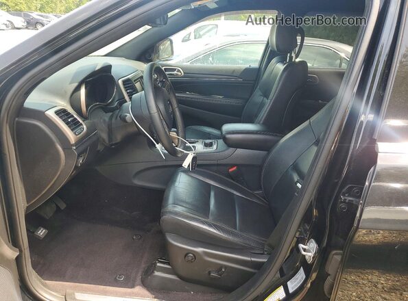 1C4RJFBG6HC854020 2017 JEEP GRAND Black წინა სალონის ხედი