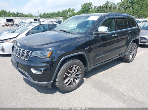 1C4RJFBG6HC931923 2017 JEEP GRAND CHEROKEE Black Vista tres cuartos delantera izquierda