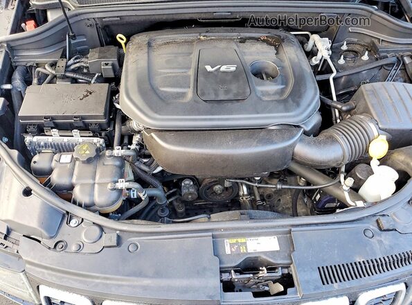 1C4RJFBG6JC120810 2018 JEEP GRAND Black Vista del compartimento del motor