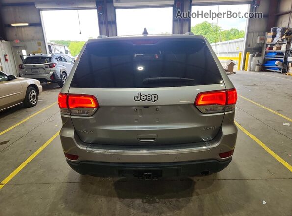1C4RJFBG6JC256239 2018 JEEP GRAND Silver უკანა ხედი