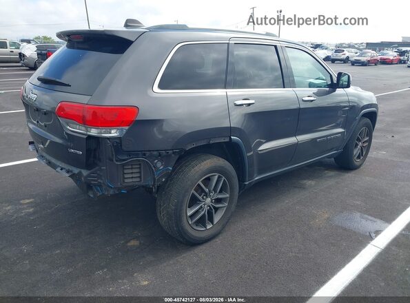 1C4RJFBG6JC388661 2018 JEEP GRAND CHEROKEE Gray Trasero derecho