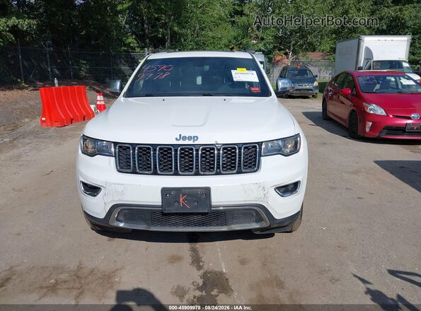 1C4RJFBG6JC402185 2018 JEEP GRAND CHEROKEE Белый Вид щитка приборов